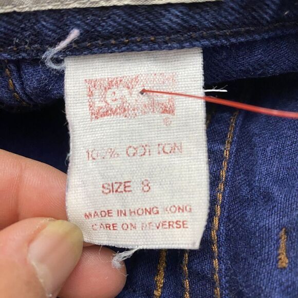 Levi's 900 Series Women Vintage 80's Redwing High Rise Dark Blue size 8 - Picture 6 of 16